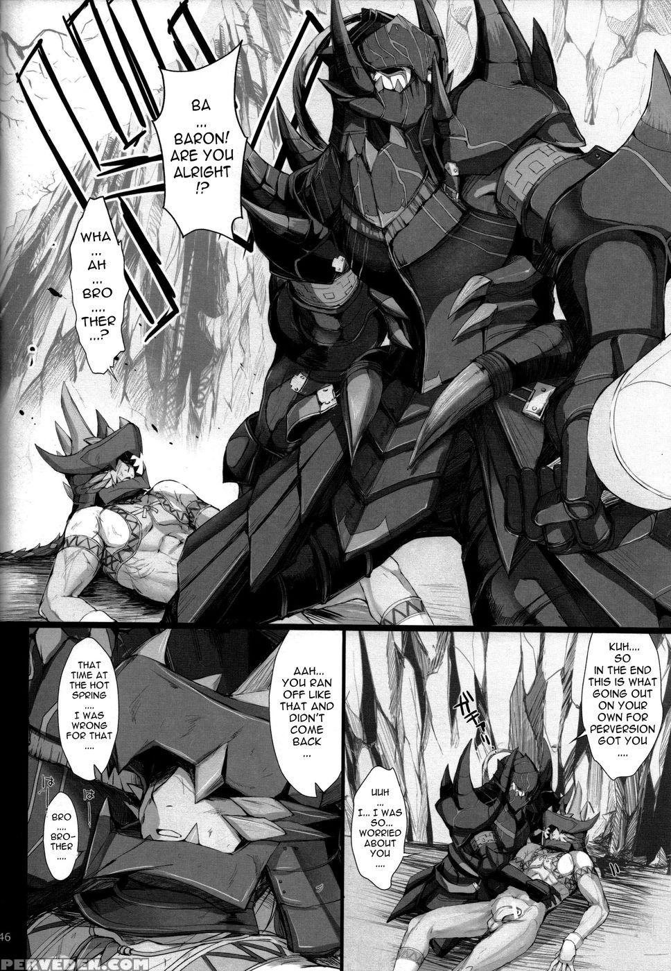 Monhan No Erohon 13 - Monster Hunter Chapter 1000 Page 45